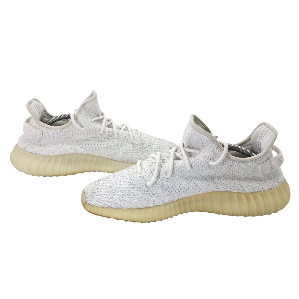 Adidas Yeezy Boost 350 V2 Cream White Shoes Mens Size 11.5 Sneakers Primeknit - Picture 13 of 13